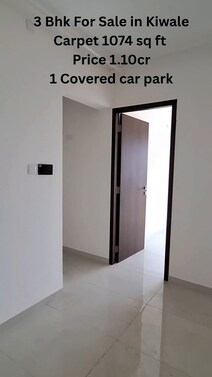 Unused 3 bhknfor sale in Kiwale for more details please contact 8605832948